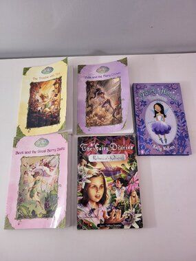 Disney Fairies Books Lot of 5 Tinker Bell Vidia Beck Fairy Diaries Fairy Friend